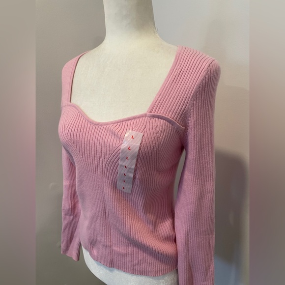 Old Navy Sweetheart Neck Sweater - Picture 2 of 5